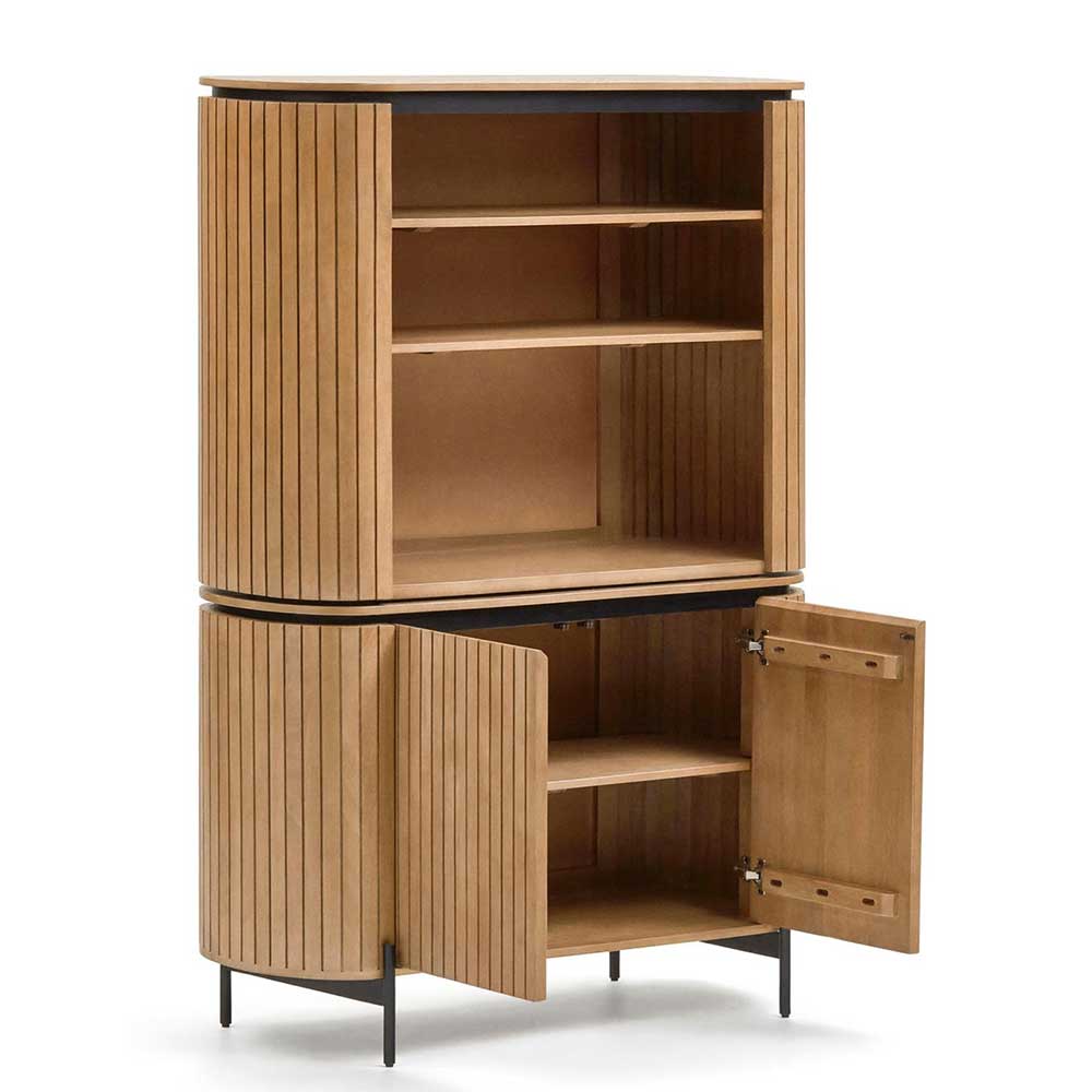 Ovales Highboard 120x170x45 cm - Ilvenda