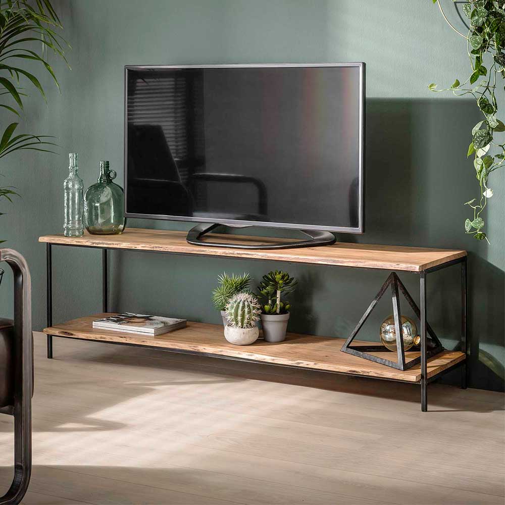 150x45x40 TV Tisch aus Akazie massiv - Pididos