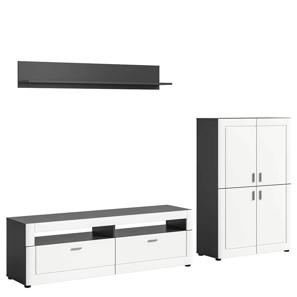 TV Board & Highboard & Wandboard Set - Ungaran (dreiteilig)