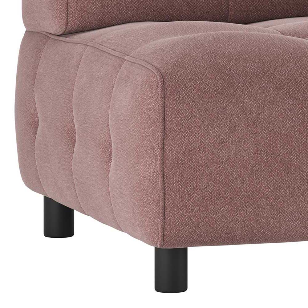 Modulsofa Ecke rechts in Mauve Stoff - Charin