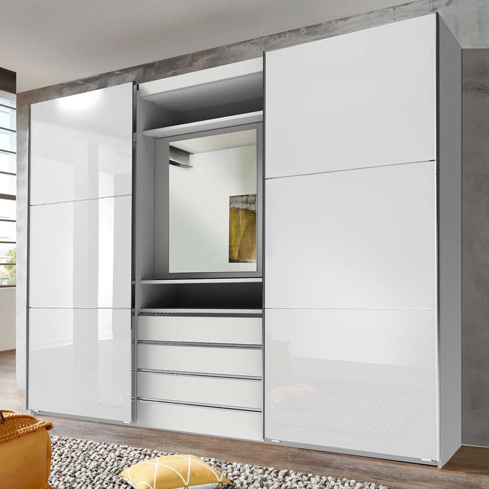 Design Kleiderschrank mit viel Stauraum - Gastruna