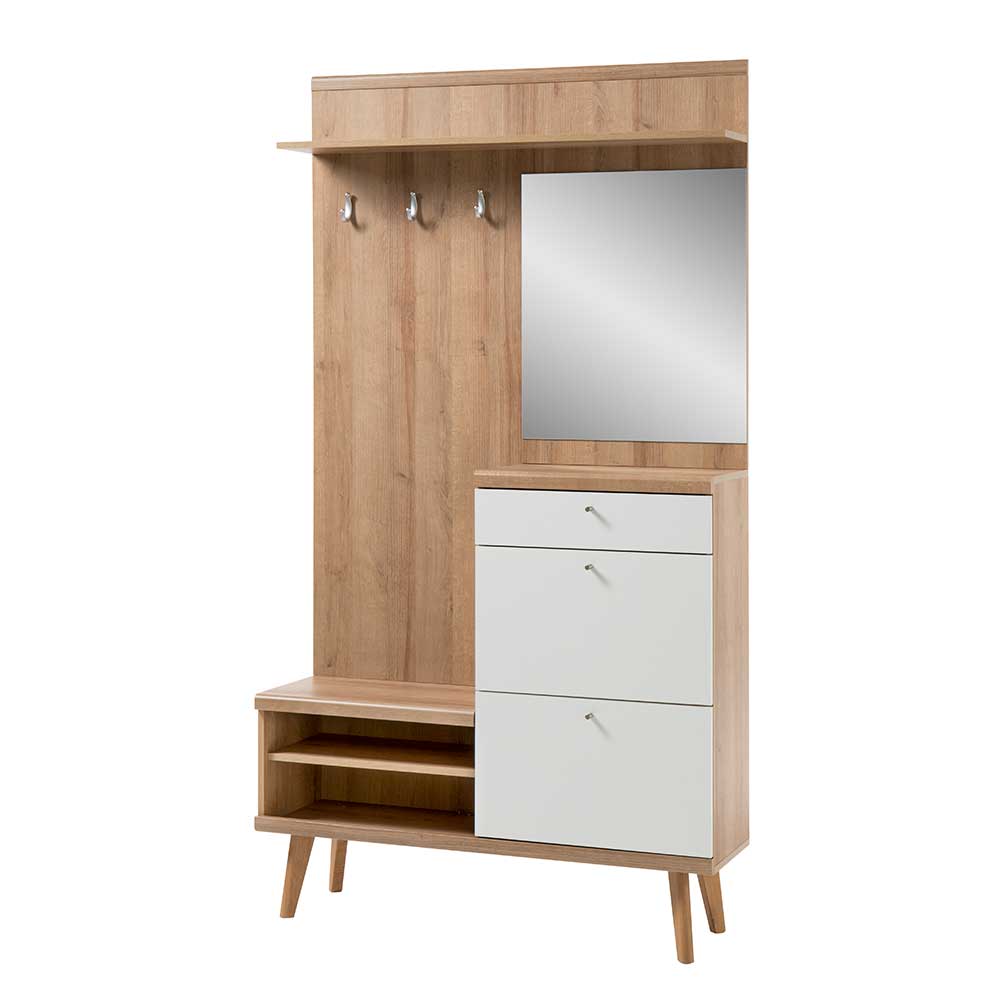 Scandi Kompaktgarderobe in 110x200x34 - Cablos