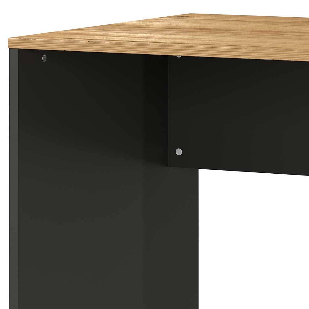 Schreibtisch & Rollcontainer 158x79 cm - Contrage (zweiteilig)