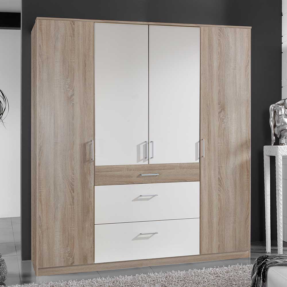 Kompakter Kleiderschrank 179 cm breit - Coros