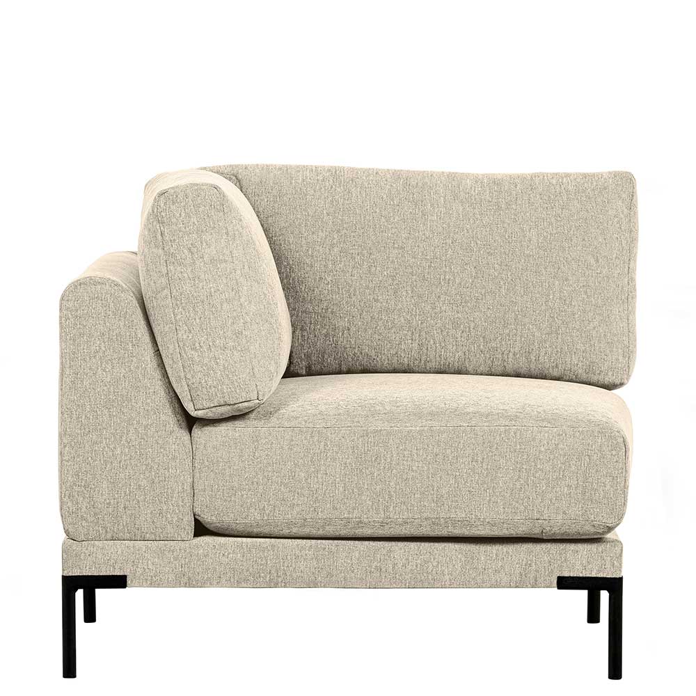 Modulsofa Eckelement in Beige - Guerrero