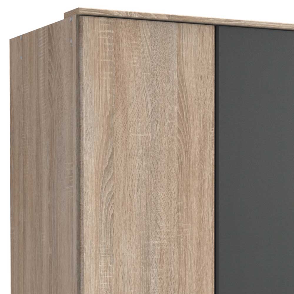 Schlafzimmerkleiderschrank im Holz Look - Danah