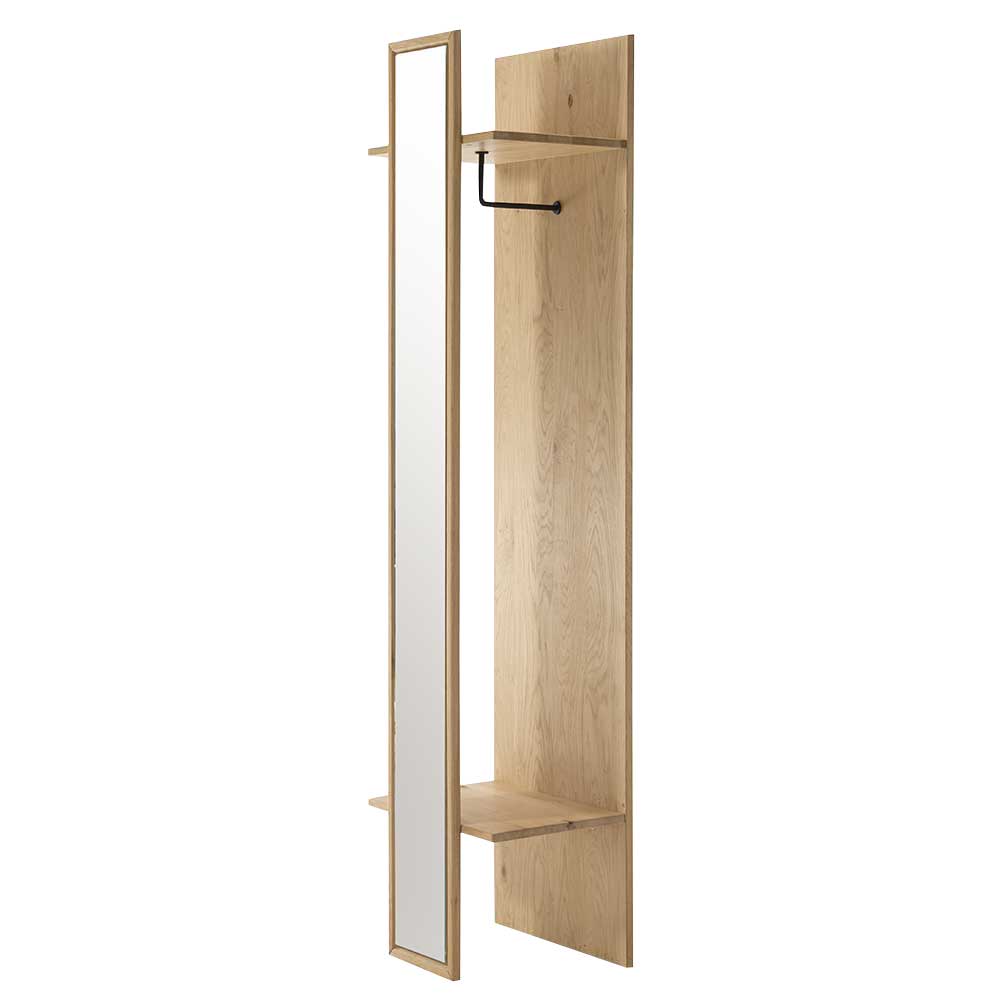 50x198x38 Garderobe mit Spiegel - Vardriva