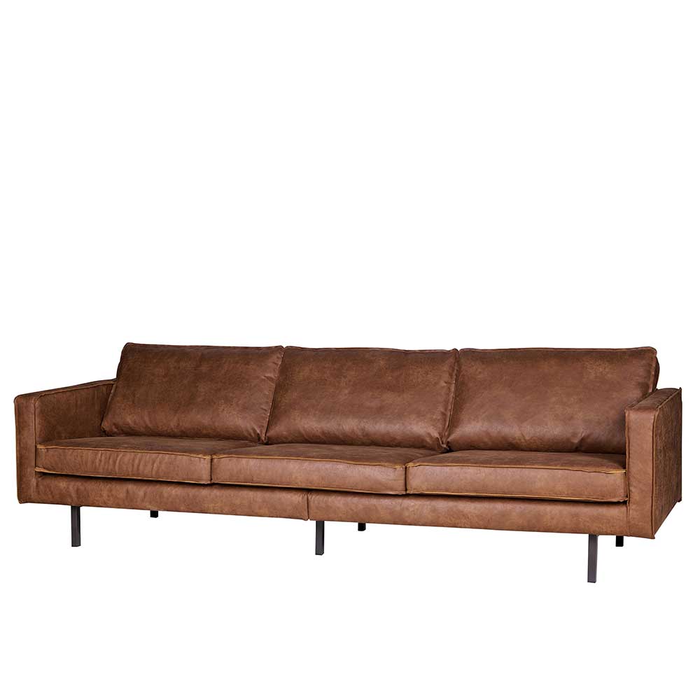 3 Sitzer Couch Monty aus recyceltem Leder