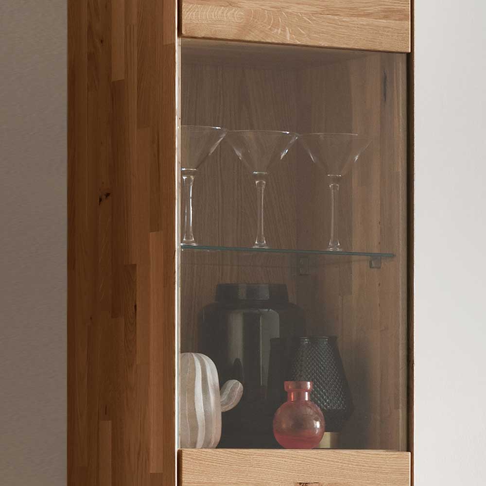 Wohnzimmer Hängeschrank mit Glas - Sinta