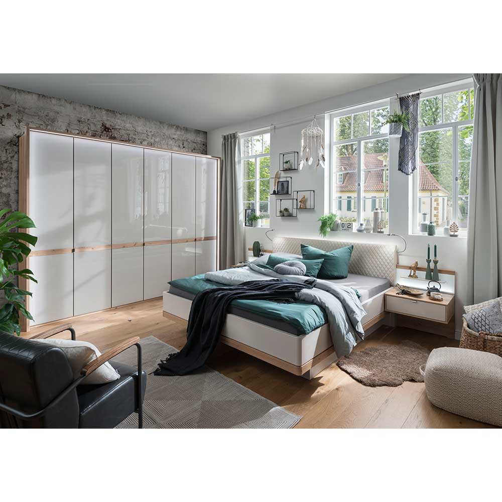 Möbel Schlafzimmer Set modern - Crascanu (vierteilig)