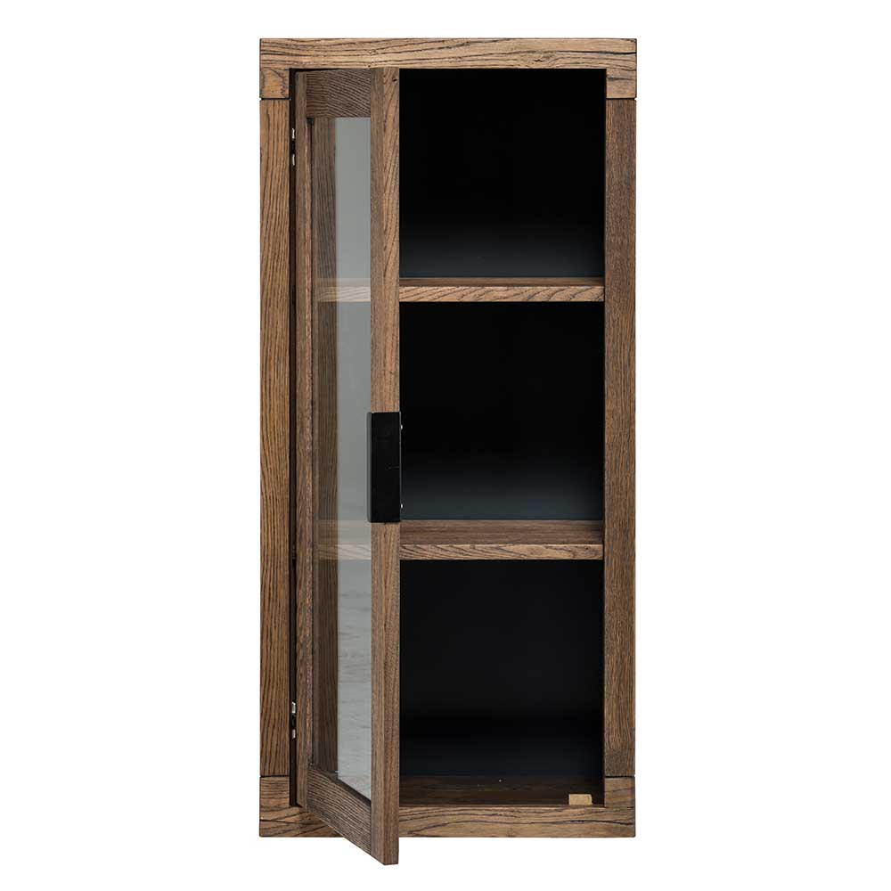 50x105x35 Hängevitrine aus Eiche in Wenge - Sieno