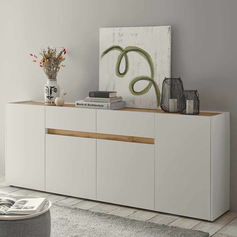 Wohnzimmer Sideboard 220 cm breit - Nonessia