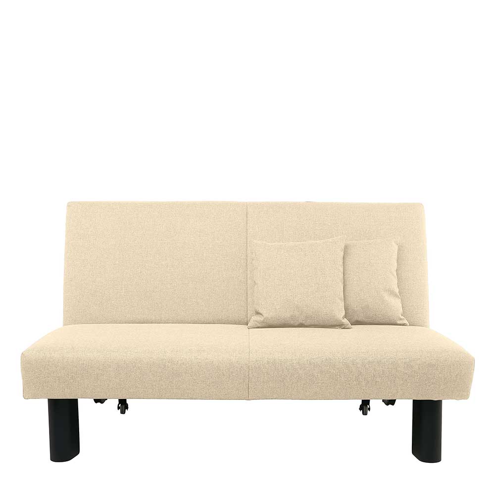 Schlafcouch in Beige und Schwarz - Setubal