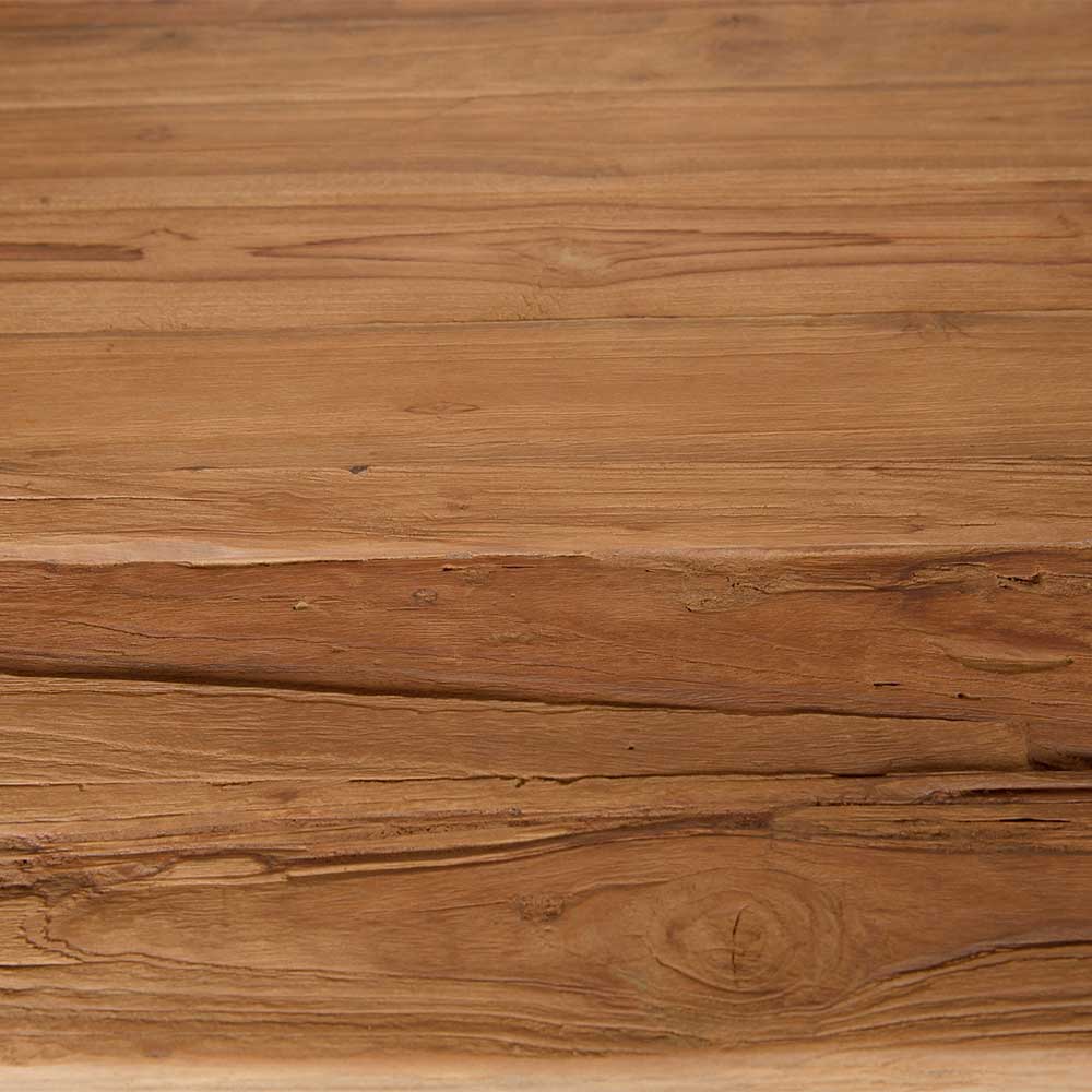 Esstisch aus recyceltem Holz Teak - Rumana