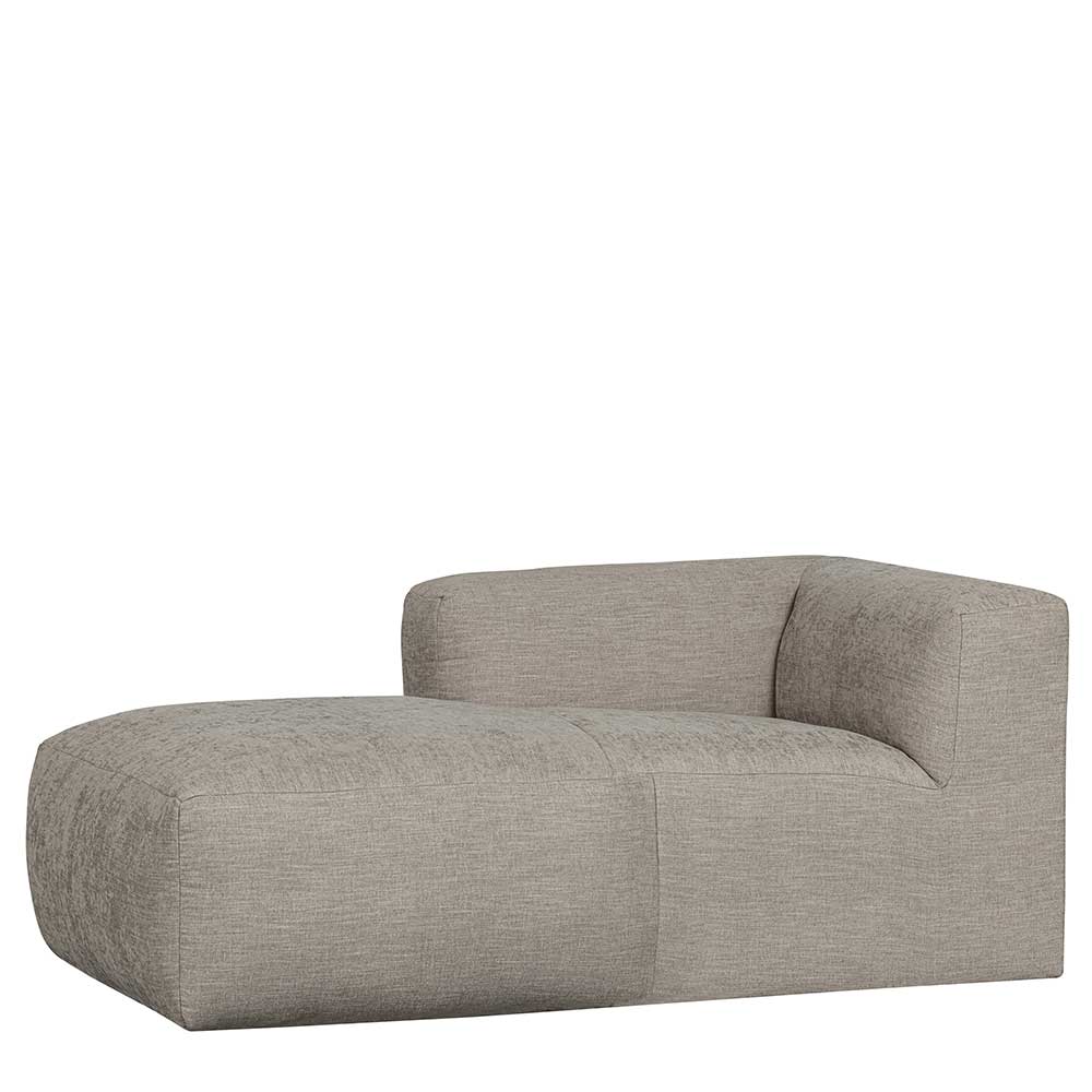 Modulsofa Lounge rechts in Beigegrau - Store