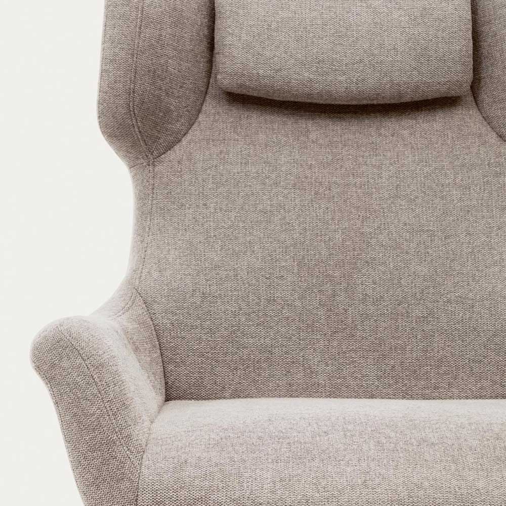 Chenille Loungesessel drehbar - Marocana