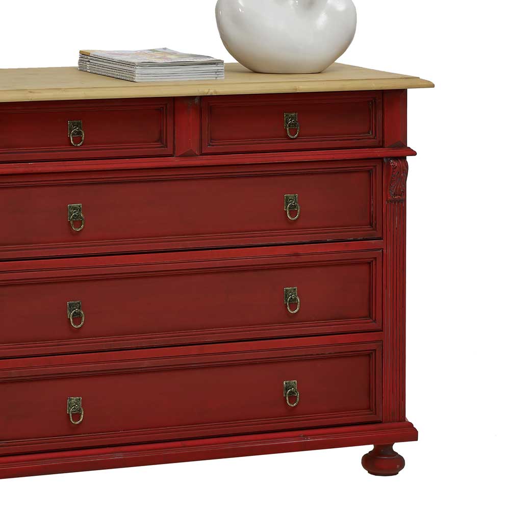 Esszimmer Sideboard Ministra in Rot