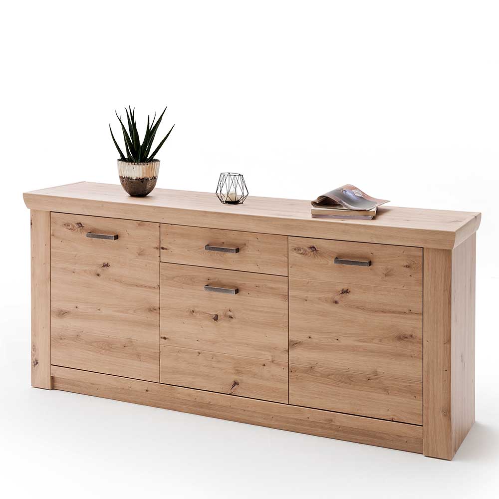 183x84x45 cm Sideboard in Dekor Eiche - Wykina