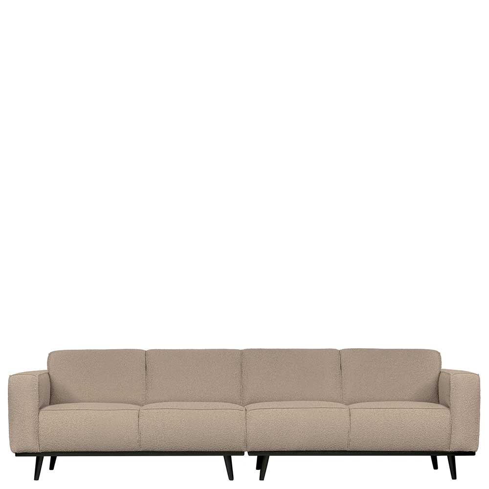 Langes Sofa 4er oder 5er in Beige Boucle - Age