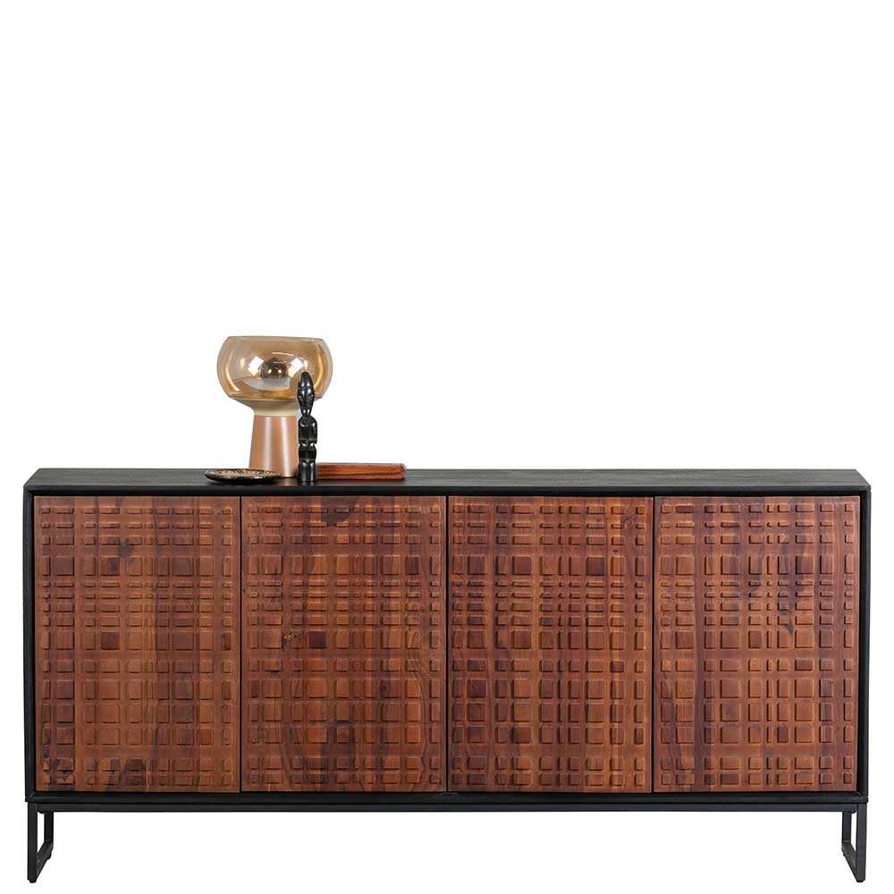 170x80x40 Retro Style Sideboard in Nussbaum - Montresor