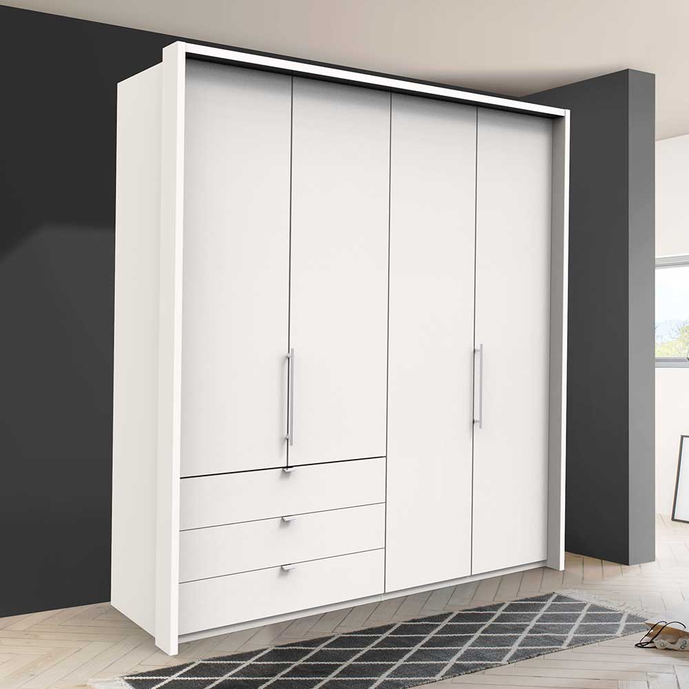 Weißer Schrank fürs Schlafzimmer in modernem Design - Donpiave