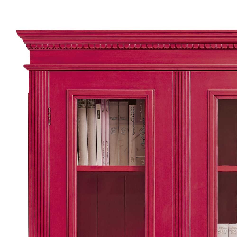 Vitrinenschrank Veproma in Pink