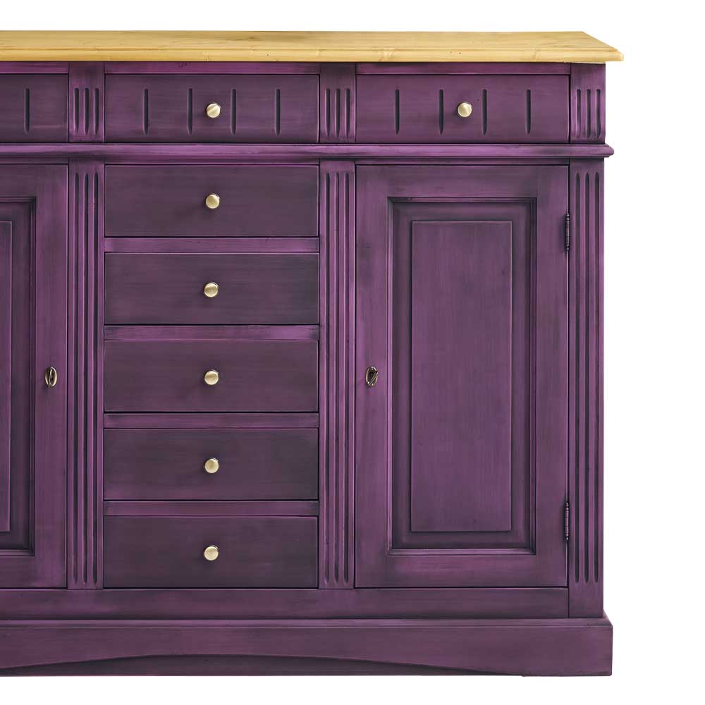 Design Sideboard Tica in Violett