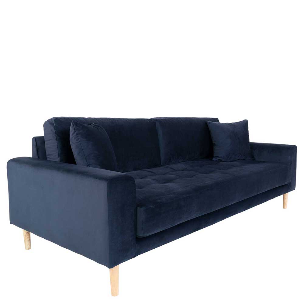 210x78x93 3er Wohnzimmercouch im Skandi Design - Sulcan