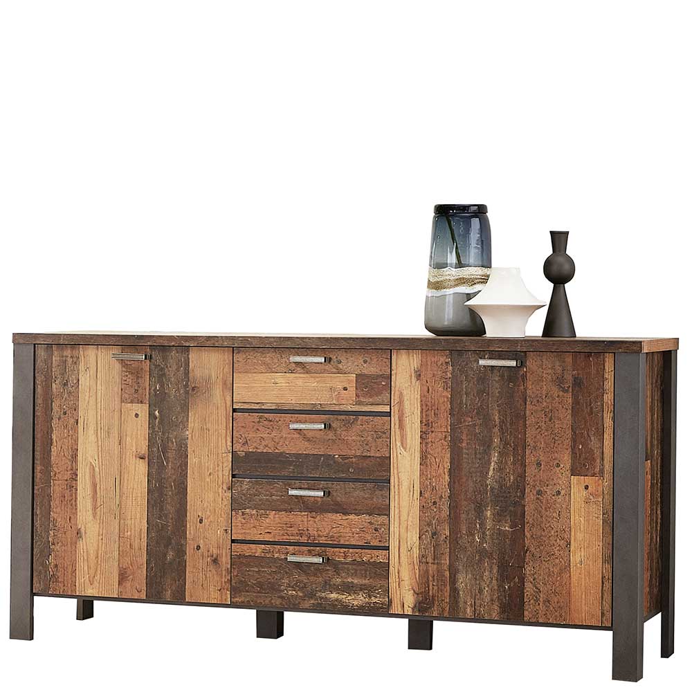 Designer-Sideboard in Holzoptik Used Look - Firodras