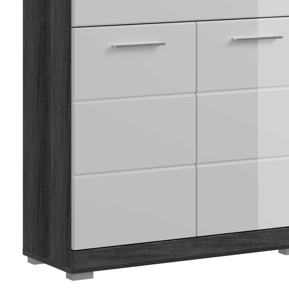 Breiter Hochschrank fürs Bad 74x191x31 cm - Nancys