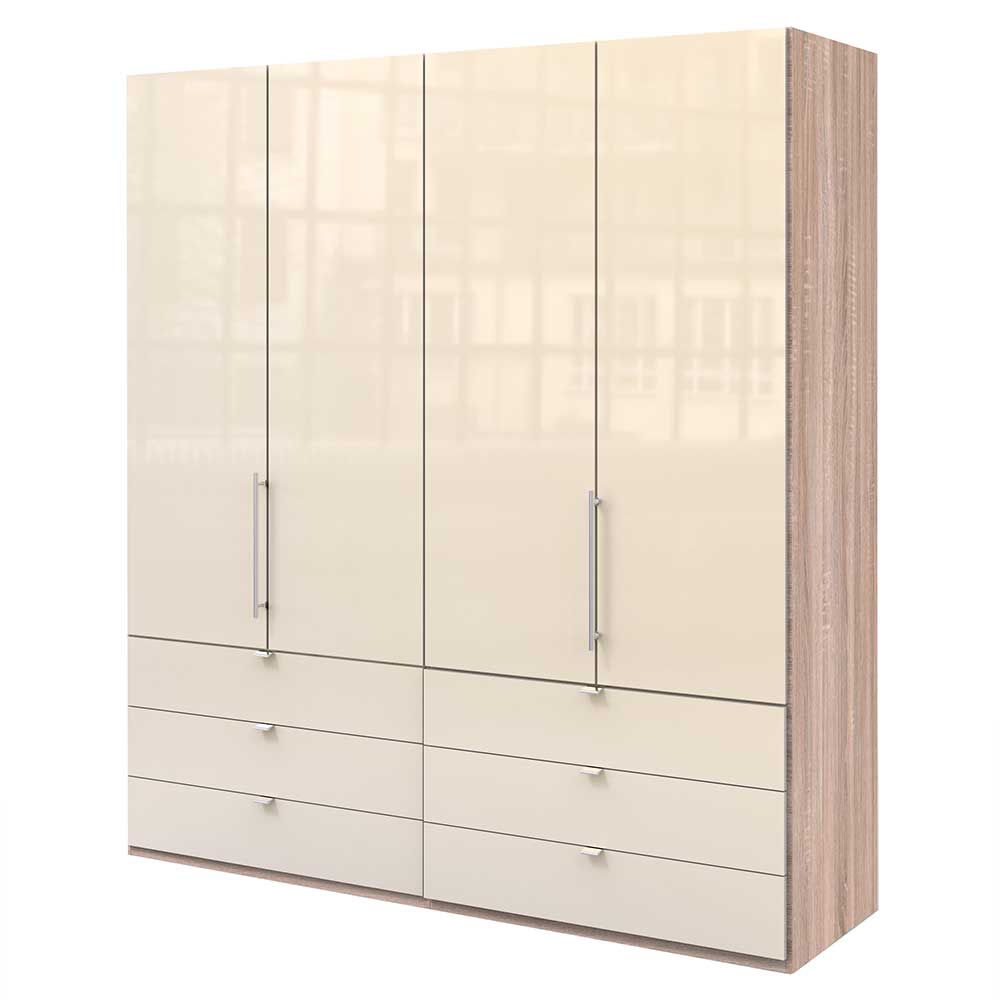 200cm Kombi-Schlafzimmerschrank 2-türig - Rativian