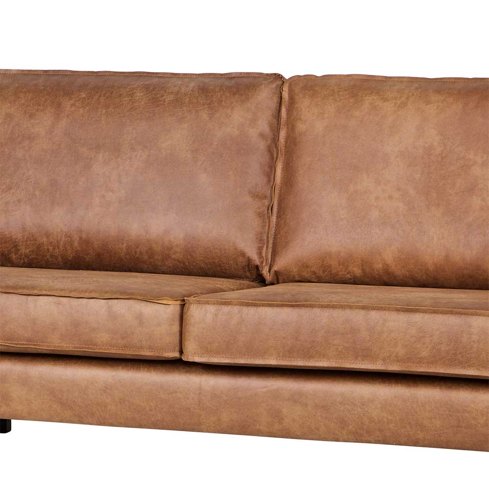 Loungecouch Adira in Cognac Braun