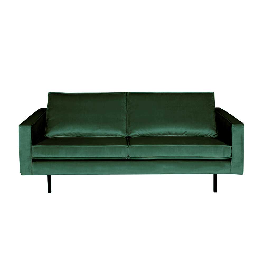 Retro Samt Sofa für 2 Personen - Distroit