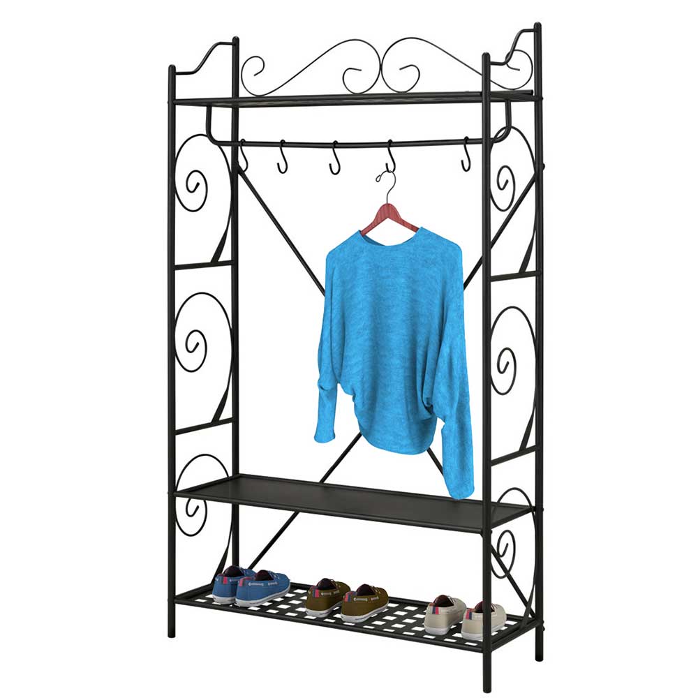 100x170x40 cm Standgarderobe aus Metall - Sohina