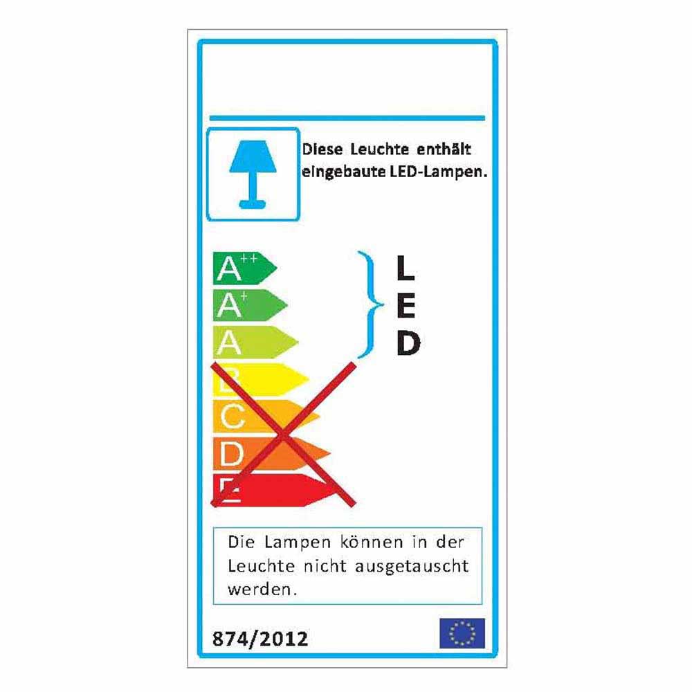 Bad Spiegel mit Buche Dekor Rahmen Blanca & optionalem LED Licht