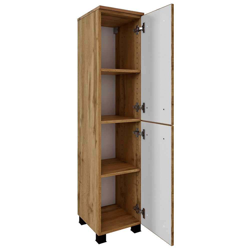 2-türiger Badschrank - 30x135x35 cm - Arazony