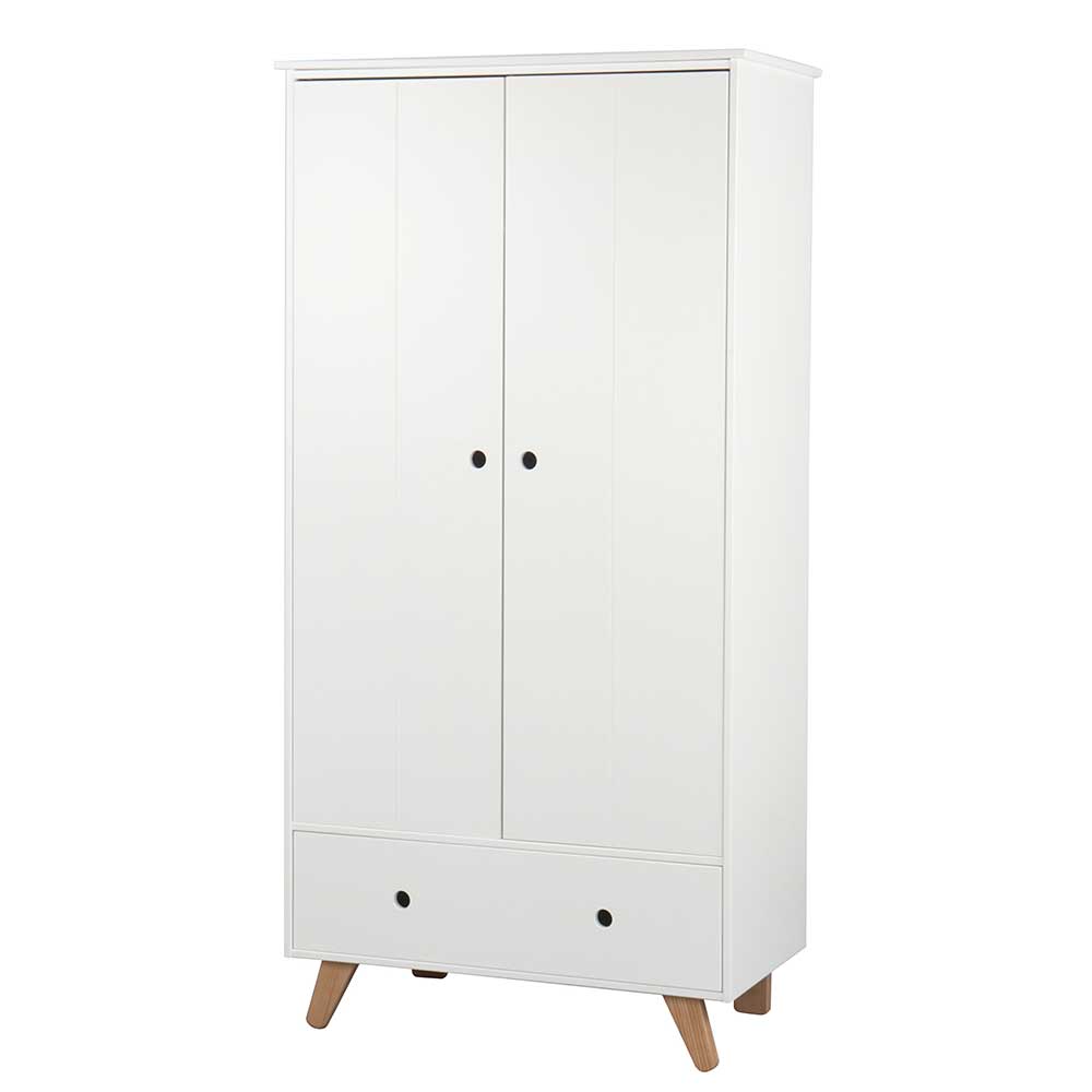 95x190x50 Kinder Kleiderschrank mit Schublade & Tür - Elfrid