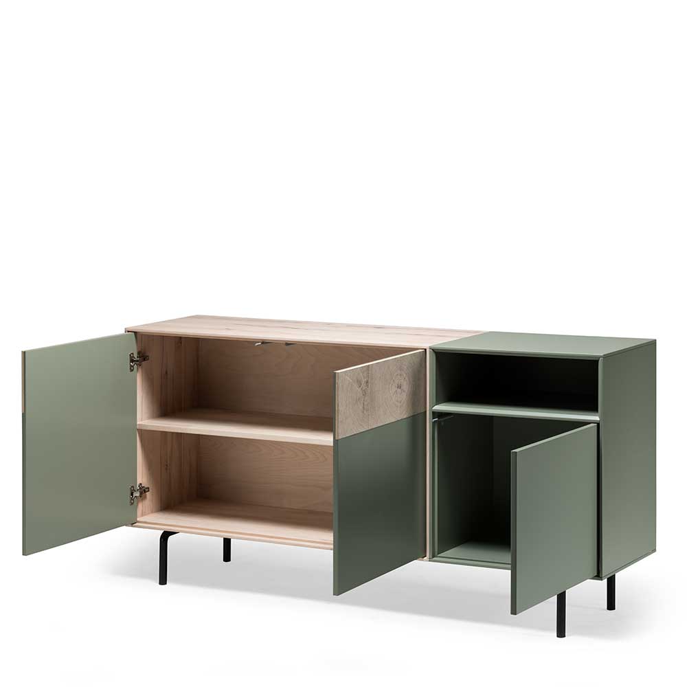 180x84x45 Design Sideboard zweifarbig - Ajevos