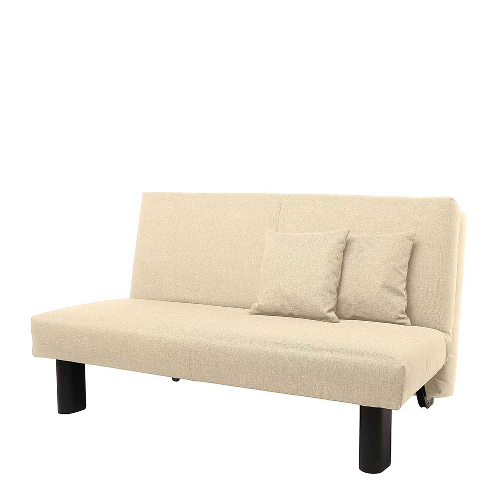 Schlafcouch in Beige und Schwarz - Setubal