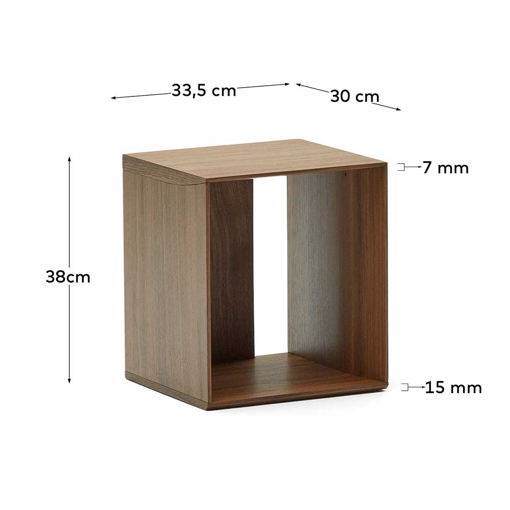 Modernes Regalmodul 34x38x30 cm - Cleoto