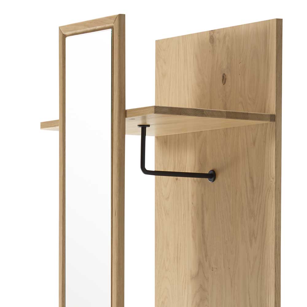 50x198x38 Garderobe mit Spiegel - Vardriva