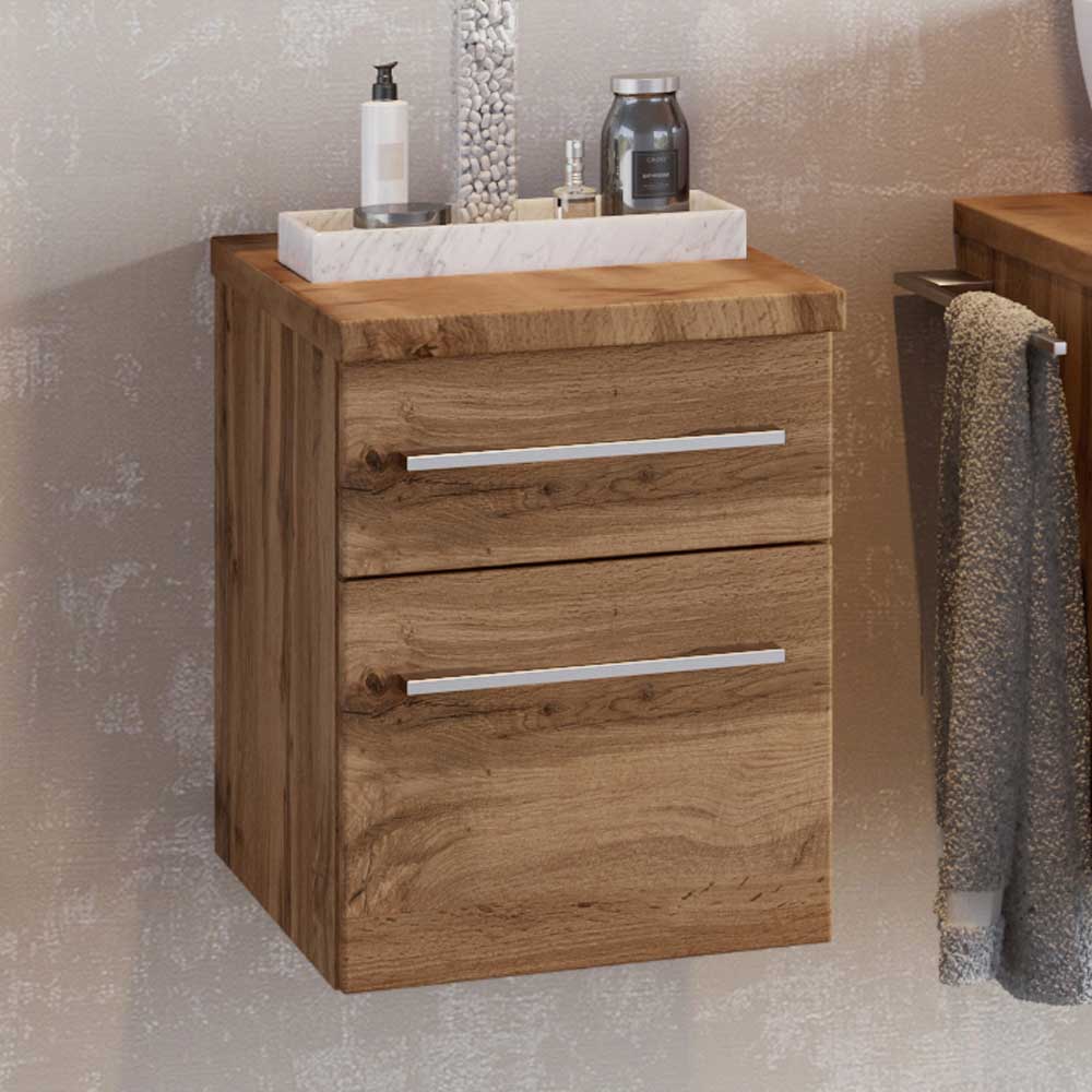 30x41 cm Badschrank in Holz Dekor - Userina II