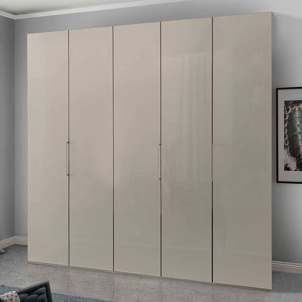 Schlafzimmer Kleiderschrank in Beige - Nena