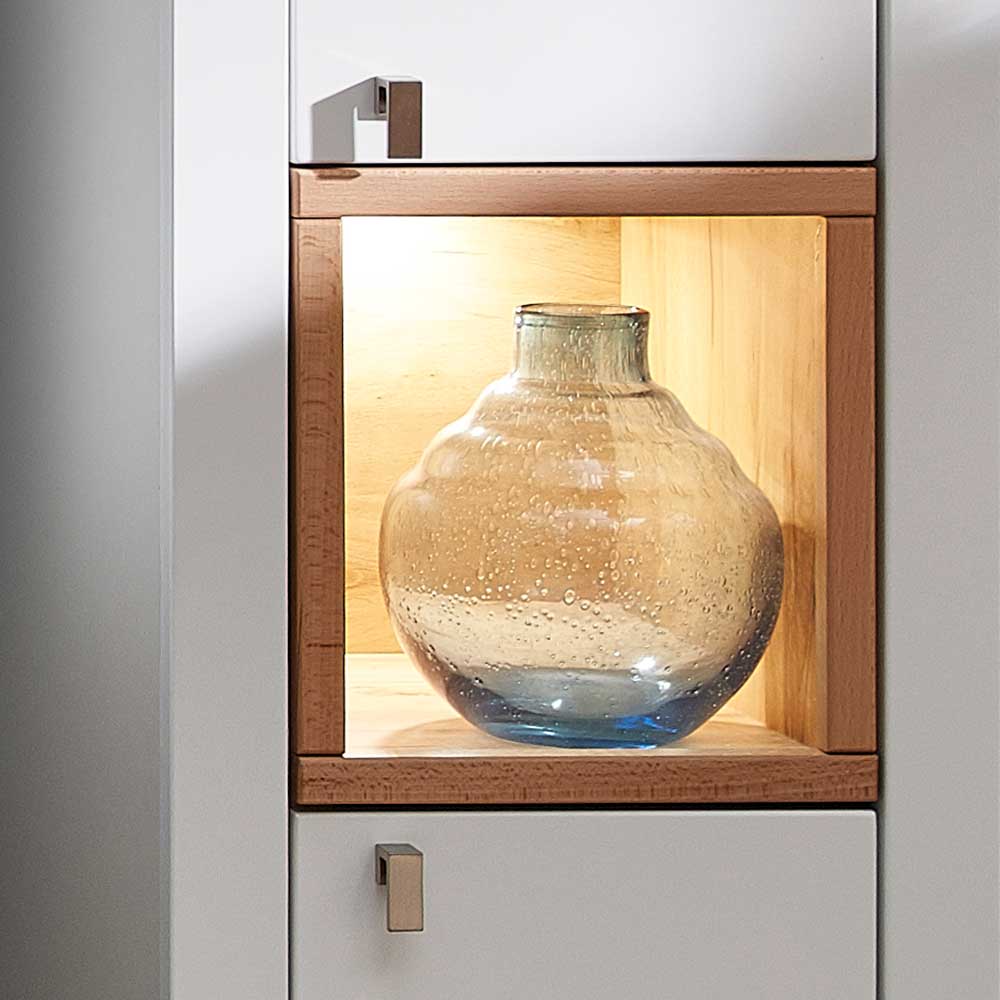 Wohnzimmer Hängeschrank 42 cm schmal - Connassa