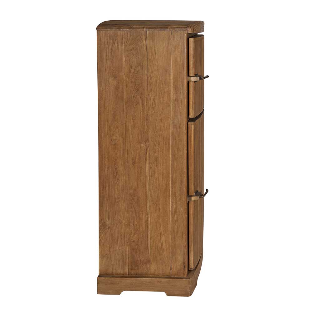 Teak Barschrank Teako aus Recyclingholz