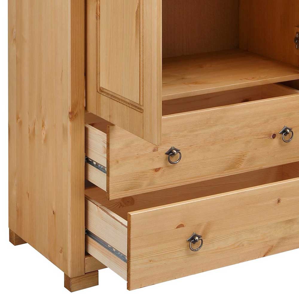 80x178x40 Kiefernholz Schrank 2-türig - Vinidad