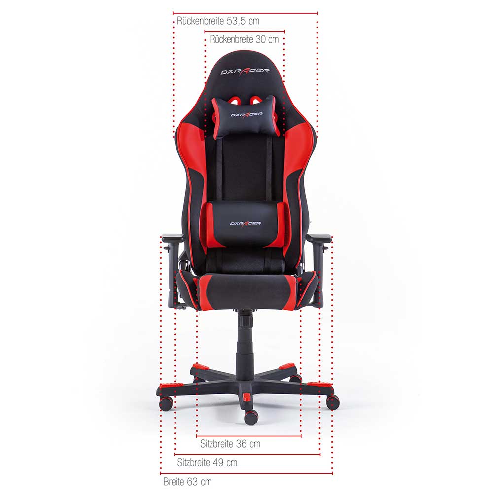 Ergonomischer PC Stuhl im Racing Design - Apulias