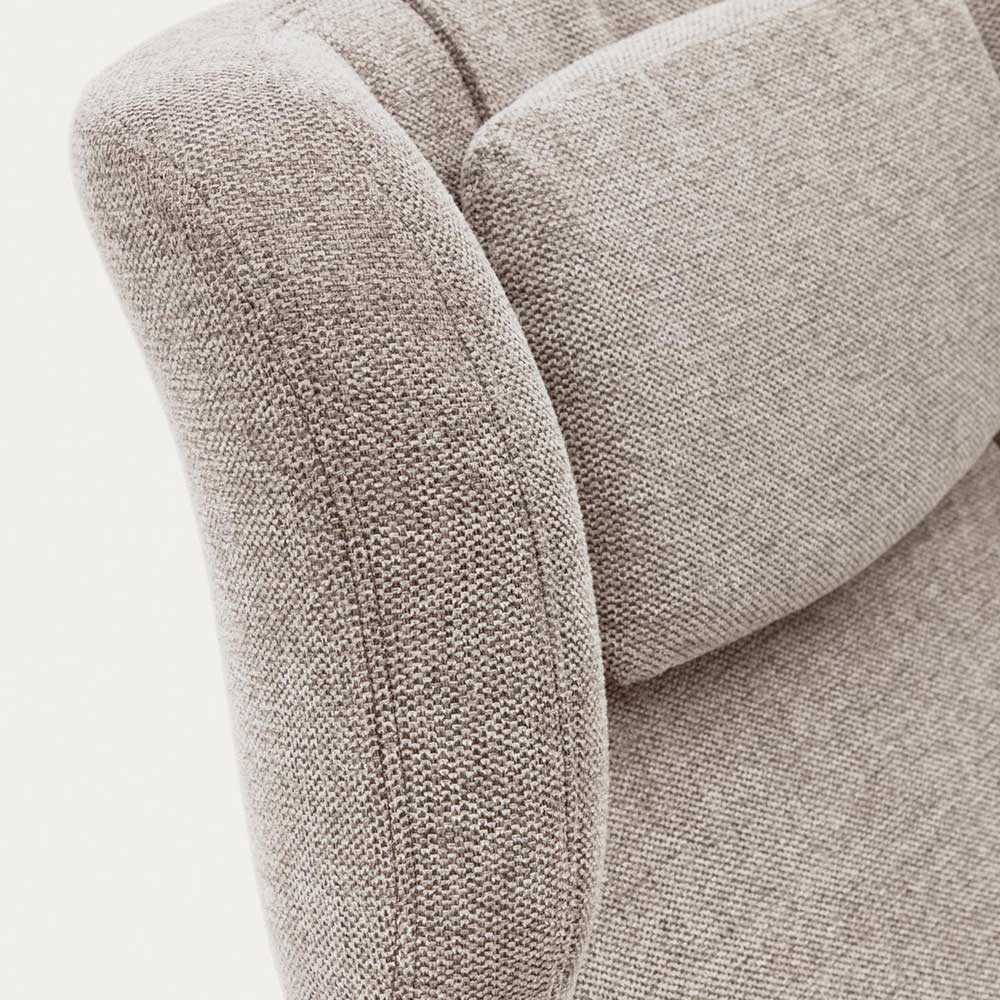 Chenille Loungesessel drehbar - Marocana