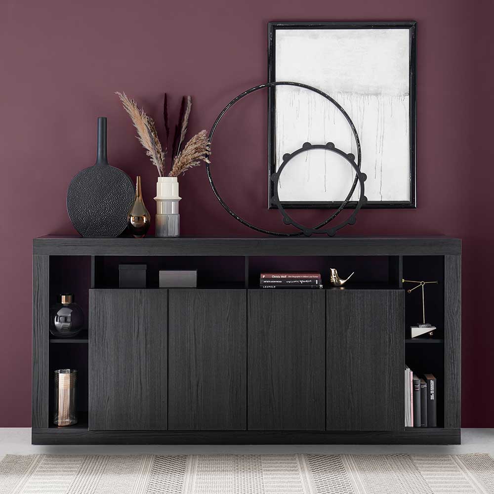 Sideboard mit 6 Fächern & 4 Türen - Bihar