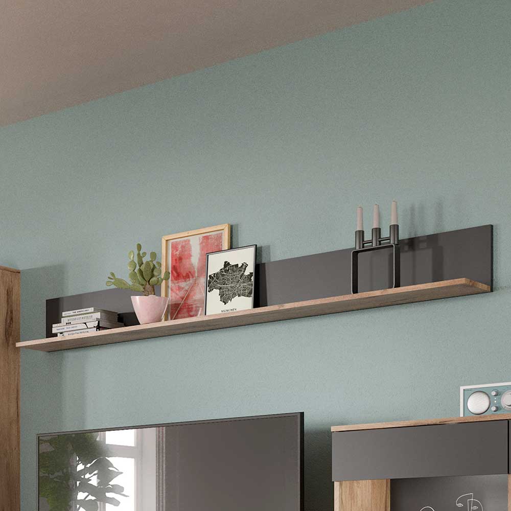 Wohnzimmer Wandboard mit 180 cm Breite - Lucios